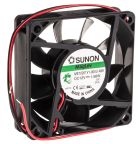 Sunon ME Series Axial Fan, 12 V dc, DC Operation, 49.3m³/h, 1.56W, 130mA Max, 70 x 70 x 20mm