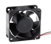 Sunon PMD Series Axial Fan, 12 V dc, DC Operation, 68m³/h, 5.4W, 446mA Max, 60 x 60 x 25mm
