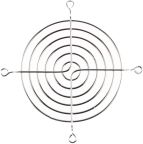 Sunon FG-09 Series Steel Finger Guard for 92mm Fans, 83mm Hole Spacing, 92 x 92mm